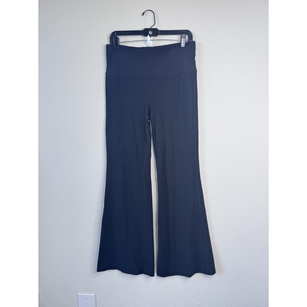Athleta‎ Elation Flare Pant Sz Large High Rise Wide Leg Yoga Dance Casual Lounge
